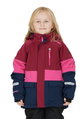 Zigzag Winter-Skijacke Taylora W-PRO 15.000 (4-Wege-Stretch, wasserdicht, winddicht) Rote Beete rot Kinder